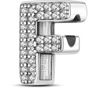 XWN Letra Charms Abalorios A-Z Alfabeto Colgante para mujer, plata de ley 925, compatible con pulseras y collares Pandora, compatible con pulseras europeas para mujeres y niñas