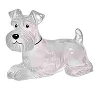 XWNGDAFEVF 3Pcs Transparent Storage Cute Puppy Pendant Fur Keepsake Keychain for Collecting Dog Hair,Pet Lover Collector Gift -Together Forever(3pcs, J)