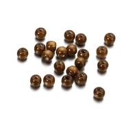 XWNXQ 200 Cuentas de Madera de 10/12 mm con Agujero Grande, Cuentas Sueltas teñidas de Arce Natural, para Hacer Pulseras, Collares y Accesorios de decoración Hechos a Mano