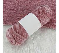 XWNXQ 5/10/15/20 Rollos de 100 g de Hilo de Chenilla de Terciopelo, Hilo de Chenilla Suave para Crochet, para Tejer a Mano Bufandas, suéteres, Sombreros, Bolsos y Manualidades