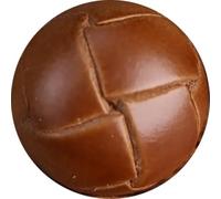 XWNXQ 5-20 Botones Cubiertos de Cuero de Vaca Genuino de 18 mm, Botones de Cuero marrón, Botones Trenzados de Cuero Hechos a Mano, para Botones Decorativos de Chaqueta de Cuero de Abrigo