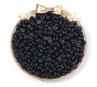 XWNXQ 500 Cuentas de Vidrio de Colores de 3 x 6 mm, Cuentas espaciadoras Redondas y Planas para Pulseras, Collares, Pendientes, llaveros y Accesorios Hechos a Mano