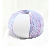 XWNXQ 8/12/16/20 Piezas 50 g de Hilo de Mohair Degradado, Hilo de Mohair Suave para Tejer, para Tejer suéteres, Bufandas, Sombreros y Guantes de Crochet DIY