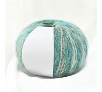 XWNXQ 8/12/16/20 Piezas 50 g de Hilo de Mohair Degradado, Hilo de Mohair Suave para Tejer, para Tejer suéteres, Bufandas, Sombreros y Guantes de Crochet DIY