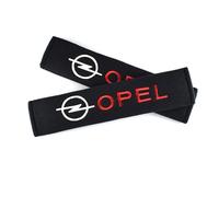 XWSBUDE 2 Piezas Protectores Cinturon de Seguridad, para Opel Astra H G Corsa Insignia Almohadilla Cinturon Coche Extraíble Lavable Funda Cinturón Seguridad,B