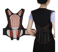 XWSM Chaleco Autocalentable 108 Piezas Magnético Tirantes Terapia Cinturón Apoyo para Espalda Soporte Lumbar Banda Masaje Corrector Postura para Hombres Y Mujeres Support (Size : XL)