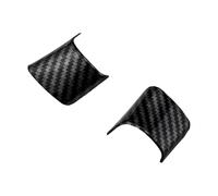 Xwthsch Decoración Coche Interior para Ford para Focus 3 MK3 Sedan Hatchback 2012-2014 embellecedor para Volante de Coche Cubierta Pegatina decoración Caso Interior Coche(Carbon Fiber 2Pcs)