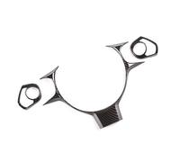 Xwthsch Decoración Coche Interior para Toyota 86 2017 2018 2019 2020 2021 Estilo de Coche Textura de Fibra de Carbono embellecedor para Cubierta del Volante Interior Coche(3pcs)