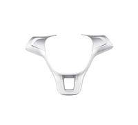 Xwthsch Decoración Coche Interior para VW para Golf 7 para GTI MK7 para Polo 2014 2015 para Jetta MK6 2015 2016 Cubierta Interior Volante Coche Pegatina embellecedora Interior Coche(Plata)