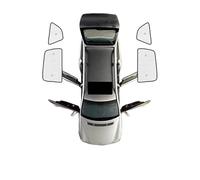 Xwthsch Parasol para Parabrisas para Ford S para MAX 2006-2015, 2011-2009, Parasoles para Ventanas De Coche, Parabrisas, Cubierta Interior para Automóvil Parasol Coche(Rear Windows)