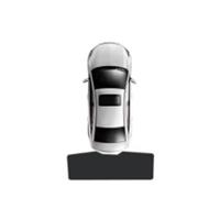 Xwthsch Parasol para Parabrisas para Toyota para Corolla E120 2002 2003 2004 2006~2008 Parasoles magnéticos Cubierta Protector Solar Visera de Ventana Coche Parasol Coche(Back Sunshade)