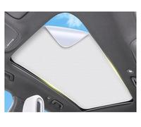 Xwthsch Parasol para Parabrisas Parasol De Techo Corredizo con Aislamiento Térmico para IX I20 EV 2022 2023, Adhesivo para Tragaluz, Adsorción Electrostática Parasol Coche(Beige 1pcs)