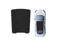 Xwthsch Parasol para Parabrisas Parasol para Techo Corredizo para Tesla para Model Y 2021-2025, Película Protectora para Tragaluz Delantero Y Trasero para Juniper Parasol Coche(A Black)