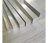 XWTOOL Barra Cuadrada de Aluminio de diámetro 5~45MM, Modelo DIY, Perfil de Aluminio, Venta al por Mayor, Varilla sólida 6061 (Size : 100MM 1Pc, Color : 35X35MM)