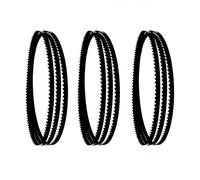 XWTOOL Hojas de Sierra de Cinta de 1510 mm, 59-1/2 Pulgadas, 1510 x 6,35 x 0,35 mm, 14 TPI for Corte de Madera rik0n Crafts Man, 3 uds.