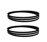 XWTOOL Hojas de Sierra de Cinta de 2095mm, 3/6 TPI, 6, 10 y 16mm de Ancho for Herramientas de carpintería, Sierra de Cinta de Carbono for DewaIt DW738, 2 uds. (Color : 2095x16x0.5mm 6TPI)