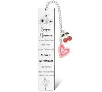 XWXW - Marcador infantil para niñeras y asesmato, regalo original de fin de año escolar, mejor asistente maternal, regalos atsem maestro Navidad cumpleaños gracias personalizado (3)