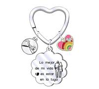 XWXWXW Regalo de San Valentín Llavero Parejas Regalo Pareja Llavero de Parejas y Novios Originales Regalo Aniversario Para Parejas Regalos Para Parejas Originales Regalo Novia Cumpleaños (3)