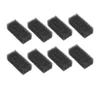 xx-uv Paquete de 8 esponjas de filtro de acuario 25PPI | Espuma biológica de equilibrio óptimo para peceras | Almohadillas de repuesto para filtración mecánica y biológica | Medios universales de