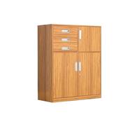 XXAD553TY Ahorro de Espacio Archivador de Oficina Multifuncional con Cerradura Gabinete Almacenamiento Datos Archivos Tres cajones Gran Capacidad 1 gabinete doméstico Hierro(A)