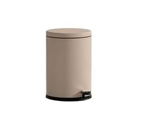 XXAD553TY Ascensores Basurero de acero inoxidable con pedal cierre suave y silencioso, compatible bolsas cocina estándar Cubo de Basura Cocina(Bruin)