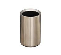 XXAD553TY Ascensores Contenedor de basura abierto acero inoxidable, redondo, 12 l, for dormitorios, hogares, oficinas y cocinas Cubo de Basura Cocina(Silver)