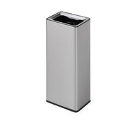 XXAD553TY Ascensores Cubo de basura acero inoxidable con tapa abierta, ideal for cocina, baño, oficina y más. Incluye contenedor extraíble Cubo de Basura Cocina(Grey)