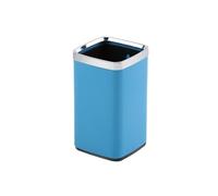 XXAD553TY Ascensores Papelera metálica abierta con cubo extraíble, ideal for espacios reducidos en baños y oficinas Cubo de Basura Cocina(Blue)
