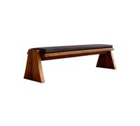 XXAD553TY Banco Acolchado Taburete Cambiador de Zapatos Tela y Madera, sofá Largo, Asiento Suave, Taburete Final for Cama(Medio)