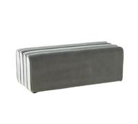 XXAD553TY Banco Acolchado Taburete for Cambiar Zapatos de Entrada for el hogar, Taburete Rectangular Moderno for guardarropa, for mesita Noche, Tienda Ropa, for sofá, Banco for for Puerta(Grey)