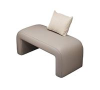 XXAD553TY Banco Acolchado Taburete for lustrabotas for Uso doméstico, Entrada, de Zapatos, Taburete, Dormitorio, sofá, mesita Noche(Grey,120cm)