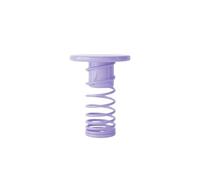 XXAD553TY Mesa Auxiliar de Primavera Colorida, Taburete Redondo pequeño, Mesa Centro Estilo Minimalista, Esquina, Redonda pequeña Mesa Auxiliar(Purple)