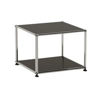 XXAD553TY Mesa Auxiliar Modular for sofá, Mesa de Almacenamiento con empalmes arbitrarios, Mueble Minimalista Moderno for Sala Estar Mesa Auxiliar(Negro,Grande)