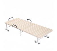 XXAD553TY Portátil Cama Plegable de Madera Maciza for la Siesta en Oficina, Uso doméstico Individual, for Adultos(XL)