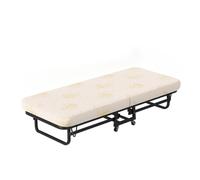 XXAD553TY Portátil Cama Plegable for Uso doméstico, Hotel, Siesta, niñera Adulta, acompañante, casa de Alquiler, Sencilla(Grande)