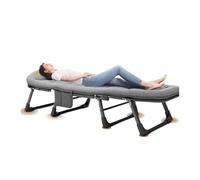 XXAD553TY Portátil Cama Plegable portátil, sillón reclinable, Cama for Siesta de Oficina Simple for Adultos, for Acampar al Aire Libre