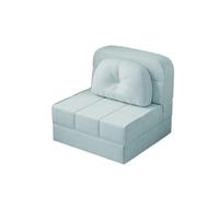 XXAD553TY Práctico Sofá Cama Plegable Convertible en sillón for Dormir, con Suelo y cojín, Ideal for Camas de Invitados(Blue,100cm)