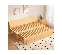 XXAD553TY Práctico Sofá Cama Plegable de Doble propósito, Totalmente Madera Maciza, Extensible(Pequeño)