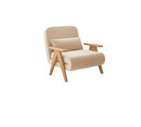 XXAD553TY Práctico Sofá Cama Plegable, Multifuncional, Individual, de Madera Maciza(Medio)