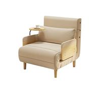XXAD553TY Práctico Sofá Cama Plegable, otomana multifunción con Respaldo Ajustable, Silla Convertible Moderna, for el hogar, Oficina, Dormitorio(Blanco,80cm)