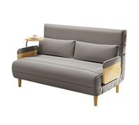 XXAD553TY Práctico Sofá Cama Plegable, otomana multifunción con Respaldo Ajustable, Silla Convertible Moderna, for el hogar, Oficina, Dormitorio(Blanco,120cm)