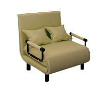 XXAD553TY Práctico Sofá Cama, Silla Convertible multifunción Plegable otomana Moderna de Invitados for apartamento habitación pequeña(Green,80cm)