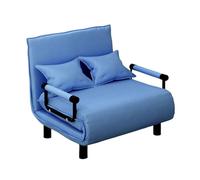 XXAD553TY Práctico Sofá Cama, Silla Convertible multifunción Plegable otomana Moderna de Invitados for apartamento habitación pequeña(Blue,80cm)
