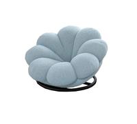 XXAD553TY Práctico Sofa Chair Rotation Living Room Recliner(Blue)