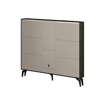 XXAD553TY Recibidor Zapatero Tipo Cubo abatible Ultrafino y Sencillo for el hogar, Ideal for recibidor o