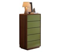 XXAD553TY Sala de Estar Cajonera de Madera Retro, cómoda 5 cajones, Almacenamiento Dormitorio for Armario, Pasillo(Pequeño)