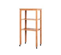 XXAD553TY Sala de Estar Gabinete de Almacenamiento barredora extraíble Organizador Estante Aparador Sala Estar(Cherry,45x40x87cm)
