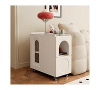 XXAD553TY Versátil Mueble Lateral for sofá móvil, Carrito con, Mueble de Lujo, Ligero, Vintage, Mesa Auxiliar Moderna y Sencilla(Blanco,30cm)