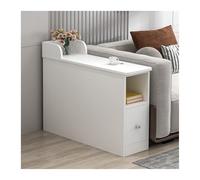 XXAD553TY Versátil Sala De Estar Mesa Auxiliar Pequeña Sofá Aparador Gabinete Lateral Sándwich Espacio Estrecho Junto A La Luz Esquina Lujo Mesita Noche Centro(25x80x55cm)