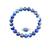 XXCLW Pulseras de cuentas de piedra natural de 8 mm para mujeres y hombres, aportan riqueza, amor, protección energética, cuentas de cristal, pulseras de meditación, talla única, Ágata